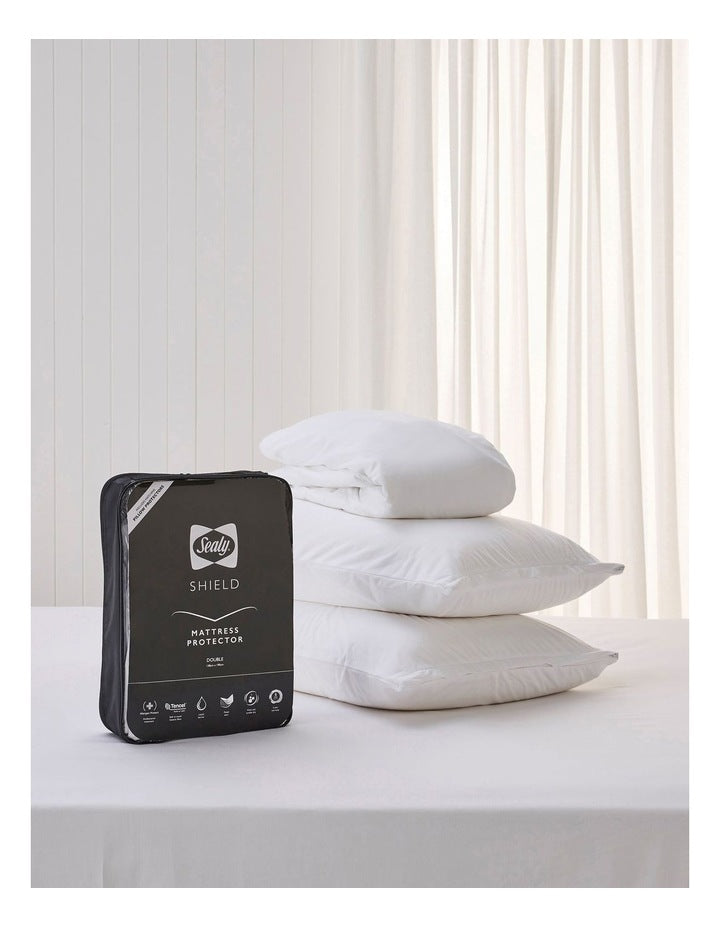 Shield Mattress Protector in White 18