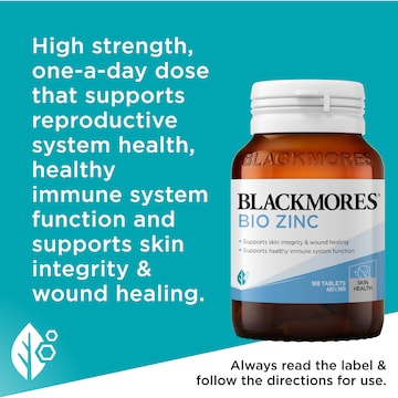 Blackmores Bio Zinc Tablets 168 pack