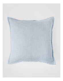 Granada Cotton Cushion in Light Blue