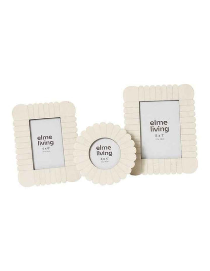 Senan 5x7 Photo Frame in Cream