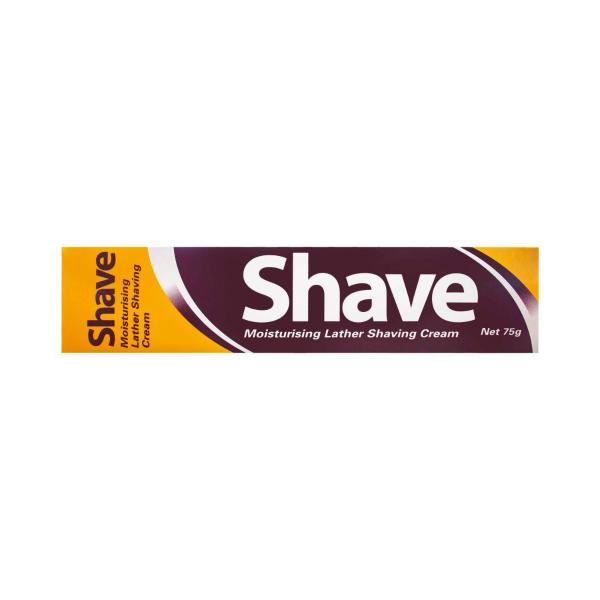 SANOFI SHAVE MOISTURISING LATHER SHAVE CREAM 75G