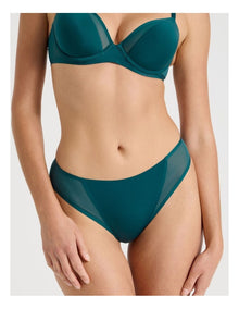 Soothe Sheer Bikini in Teal