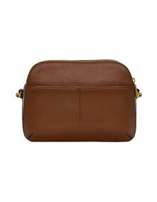 Dukes Place Medium Ziptop Crossbody Bag in Brown