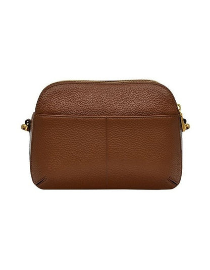 Dukes Place Medium Ziptop Crossbody Bag in Brown