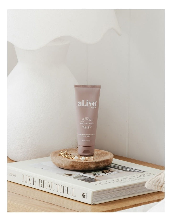 Raspberry Blossom & Juniper Hand Cream 80ml