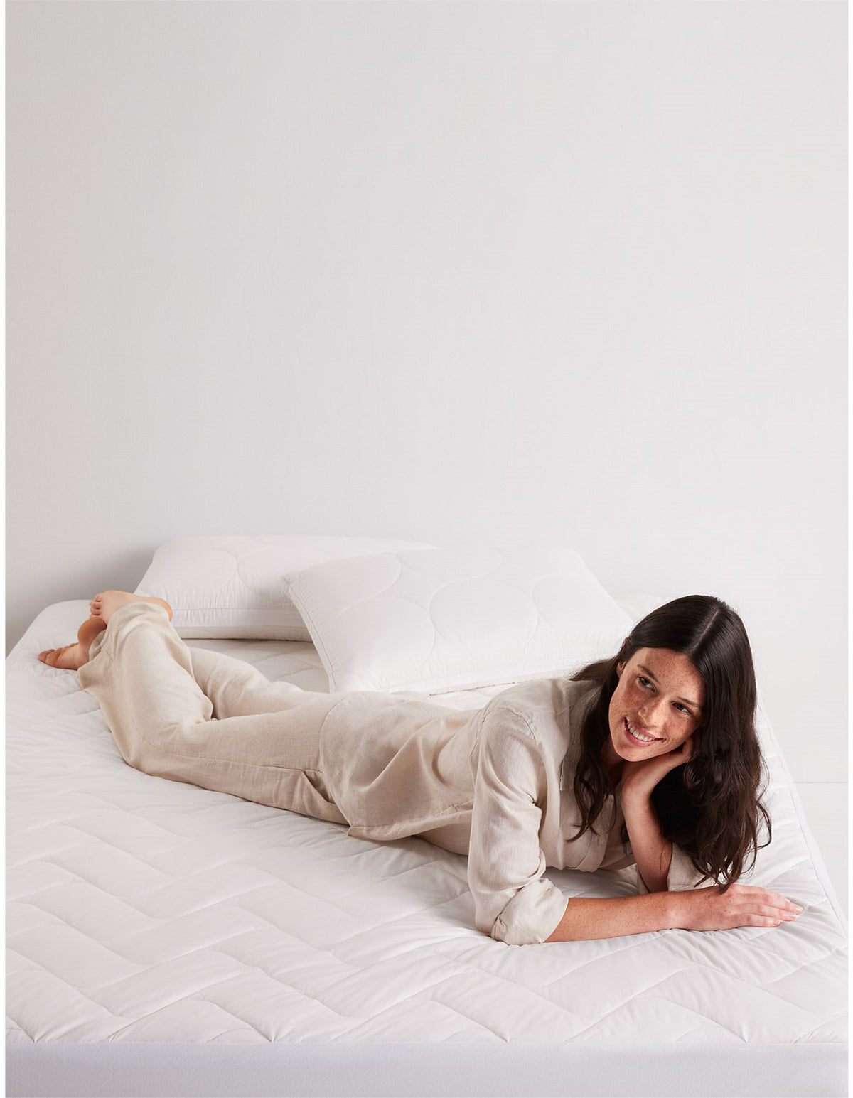 Sleep Cool Australian Wool/Cotton Protector Super King