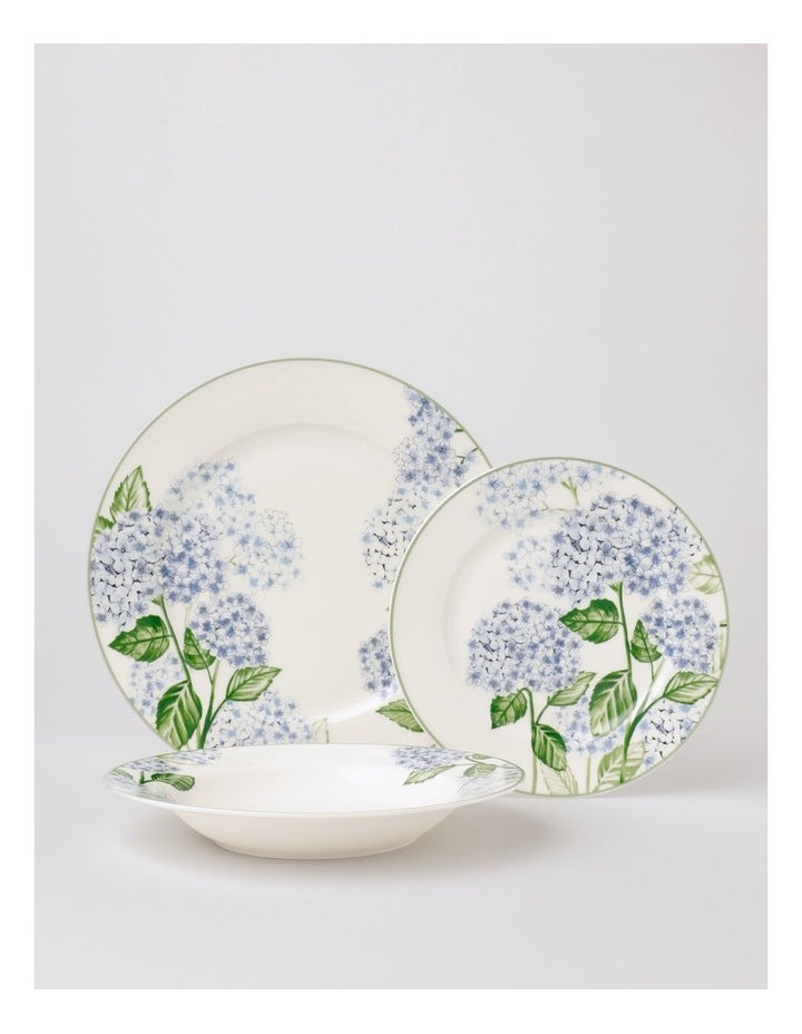 Hydrangea 12pc Dinner Set in Multicolour