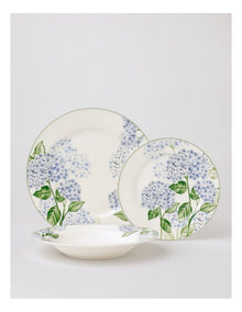 Hydrangea 12pc Dinner Set in Multicolour
