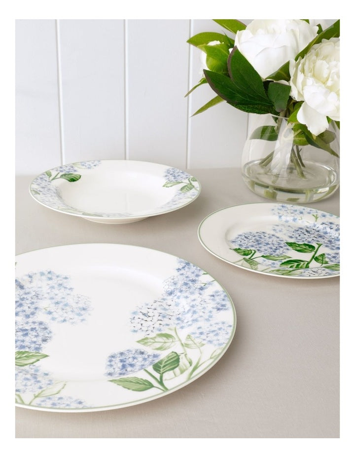 Hydrangea 12pc Dinner Set in Multicolour