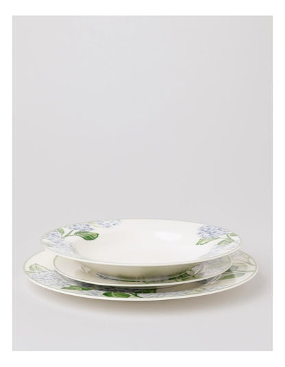Hydrangea 12pc Dinner Set in Multicolour