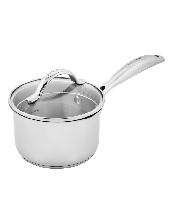 STS Saucepan 14cm x 9cm/1.2L in Silver
