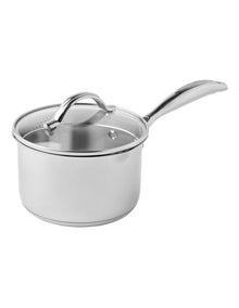 Saucepan 16cm x 10cm/1.8L in Silver