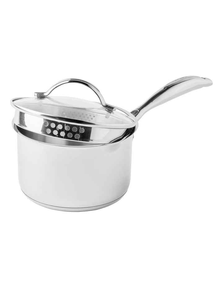 Saucepan 16cm x 10cm/1.8L in Silver