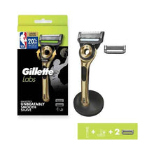 GILLETTE LABS NBA EDITION RAZOR KIT WITH 2 REFILL BLADES 1 EACH