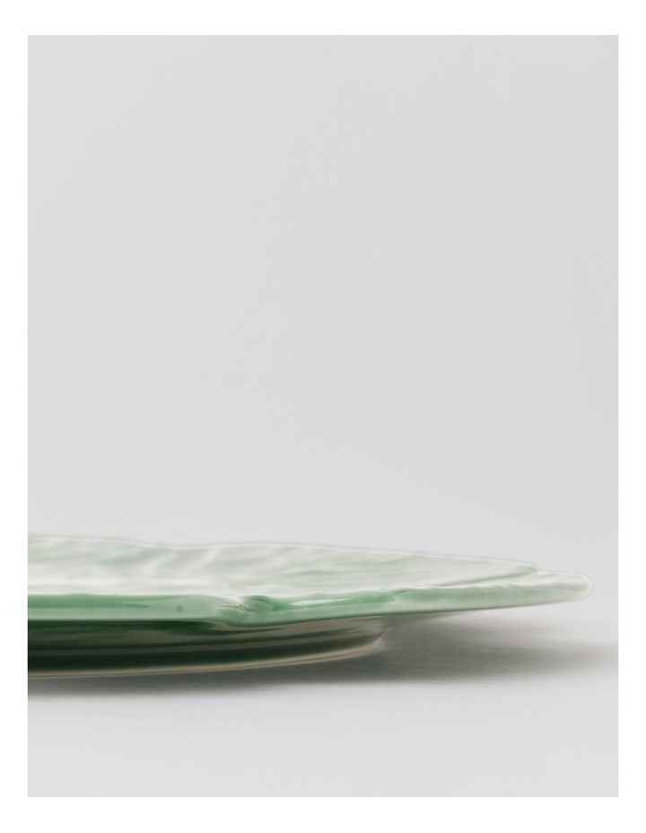 Cabbage Charger Plate in Green