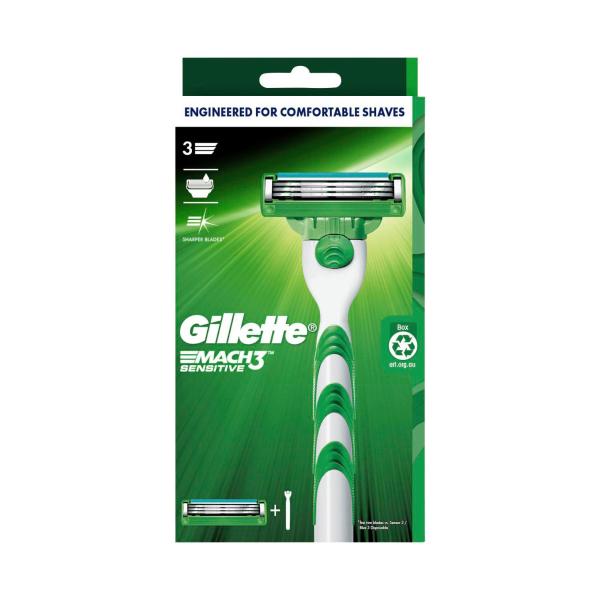 GILLETTE MACH3 SENSITIVE RAZOR KIT 1 EACH