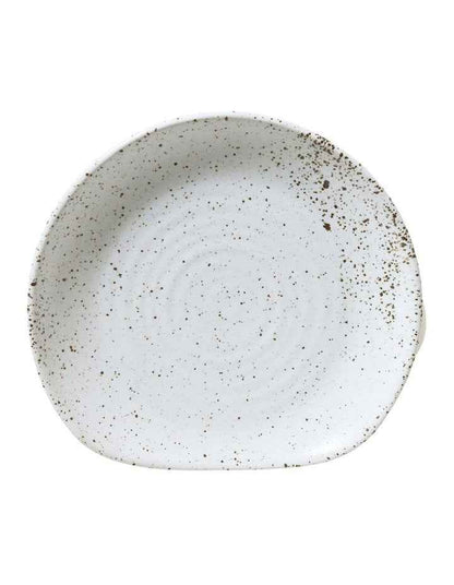Natural Home Spoon Rest 13x13x2cm in White Speckle