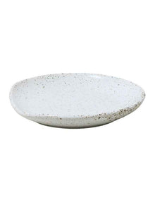 Natural Home Spoon Rest 13x13x2cm in White Speckle