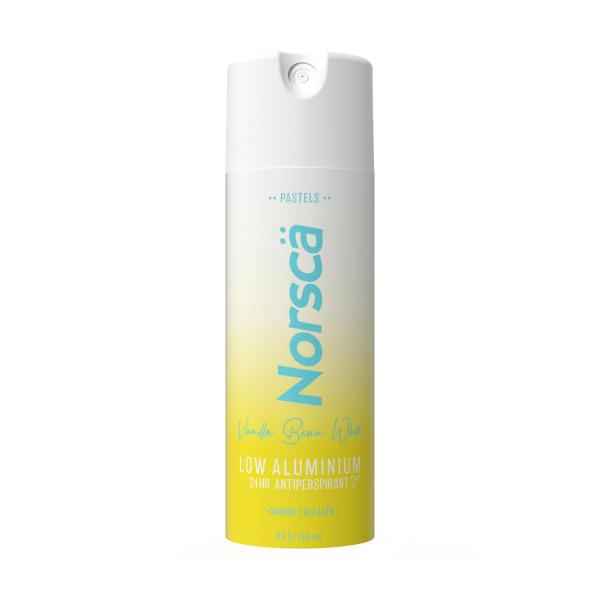NORSCA PASTELS LOW ALUMINIUM 24HR AERO 155ML - VANILLA BEAN WHIP