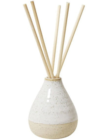 Natural Home Diffuser with Scented Sticks 8x9cm in White Speckle