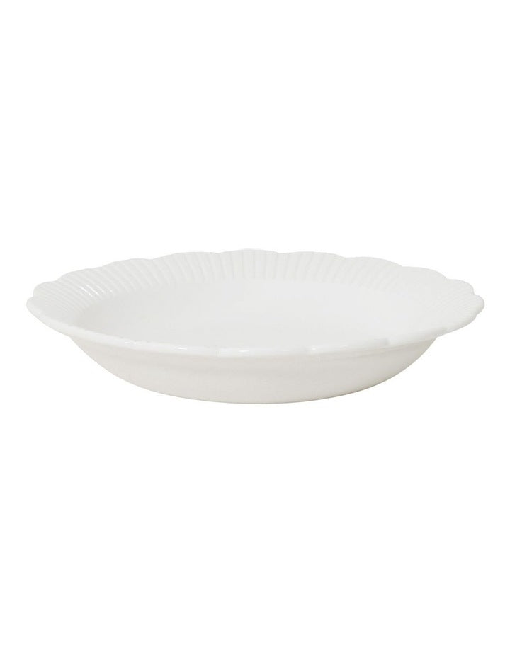 Petal Dinner Set 12 Piece in White
