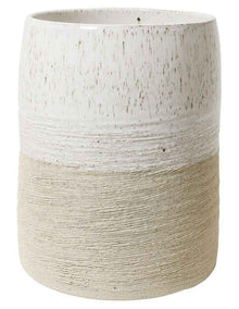 Terrain Vase Medium 16x20cm in White