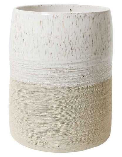 Terrain Vase Medium 16x20cm in White