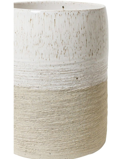 Terrain Vase Medium 16x20cm in White