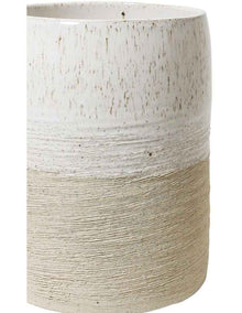Terrain Vase Medium 16x20cm in White