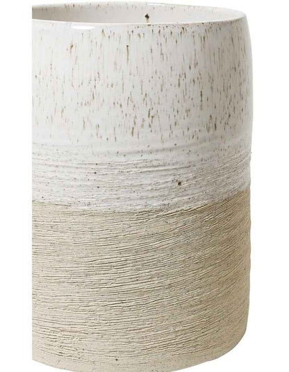 Terrain Vase Medium 16x20cm in White