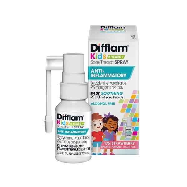 DIFFLAM KIDS THROAT SPRAY