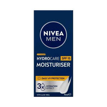 NIVEA MEN HYDROCARE MOISTURISER 75ML