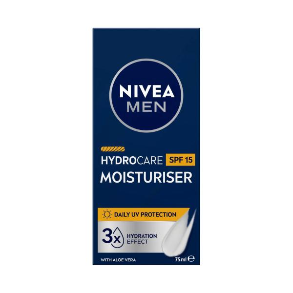 NIVEA MEN HYDROCARE MOISTURISER 75ML