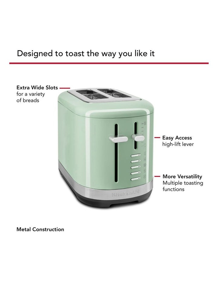 2 Slice Toaster in Pistachio 5KMT2109APT
