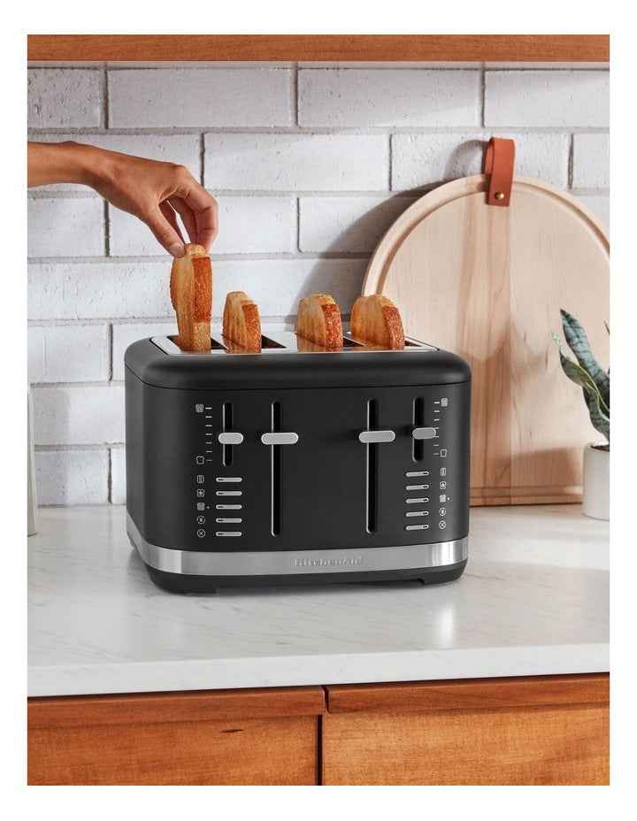 4 Slice Toaster in Matte Black 5KMT4109ABM