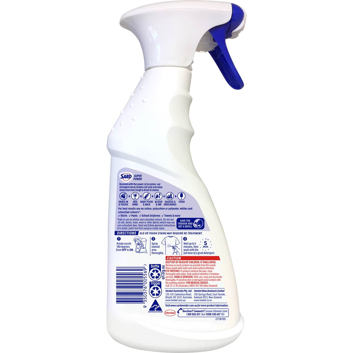 Sard Super Power Stain Remover Spray 420ml