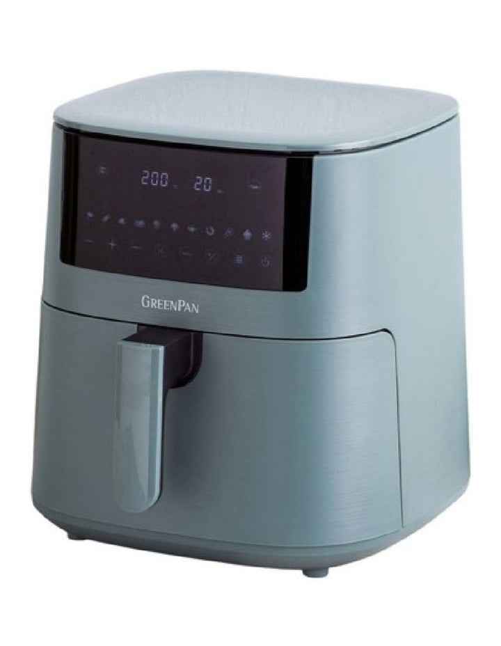Bistro XXL Coloured Air Fryer in Smokey Blue PFAS-free ceramic non-stick