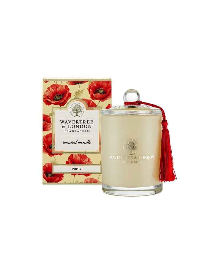 Poppy Candle