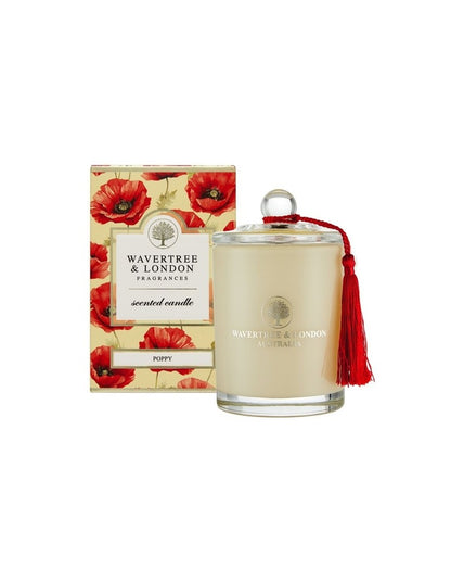 Poppy Candle