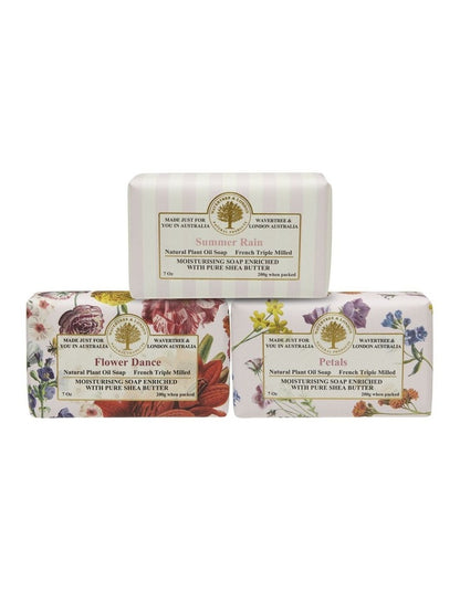 Flower Dance Soap Trio Gift Set 200g