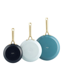 Shades 3pc Frypan Set Coastal PFAS-free