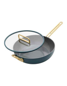 Stanley Tucci Covered Essential Pan 33cm in Tucci Teal