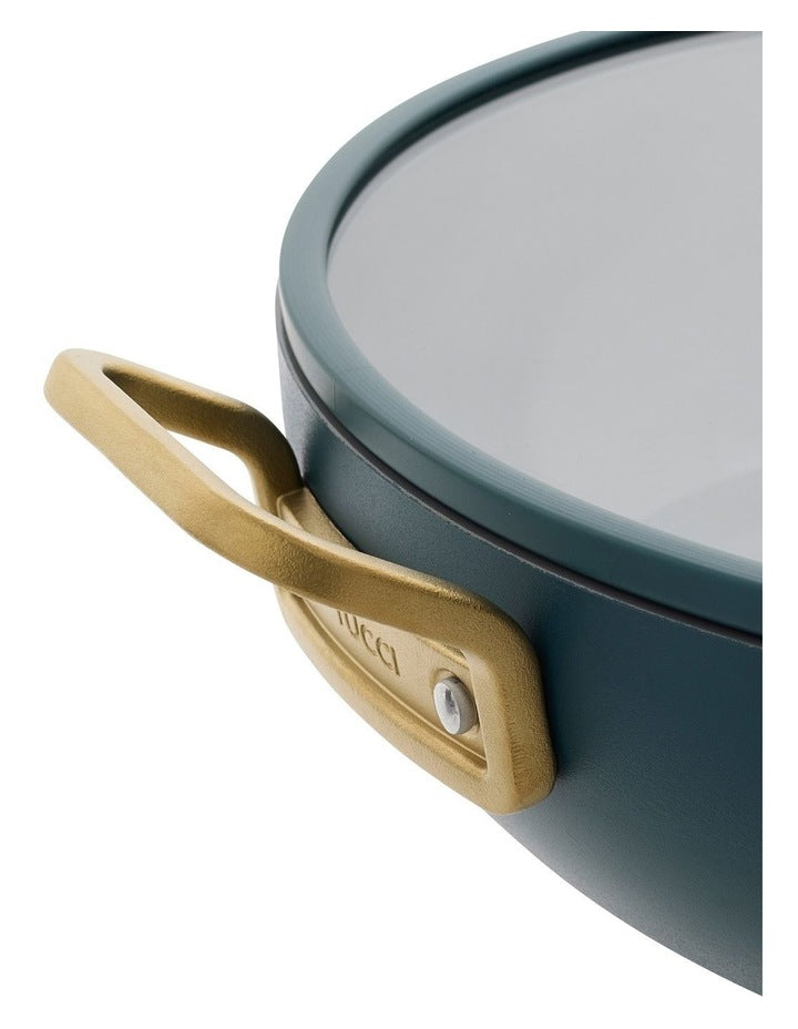 Stanley Tucci Covered Essential/ Stanley Pan 33cm in Venetian Teal