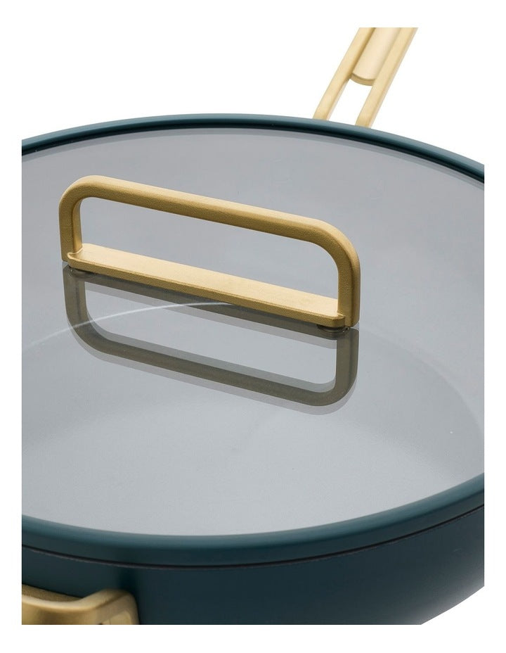 Stanley Tucci Covered Essential Pan 33cm in Tucci Teal
