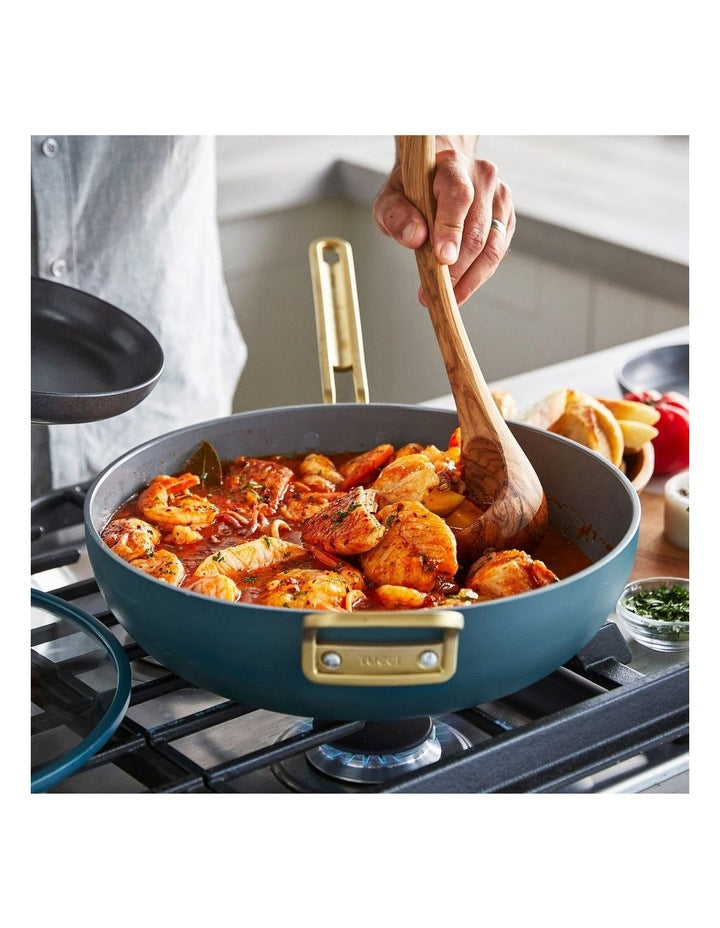 Stanley Tucci Covered Essential/ Stanley Pan 33cm in Venetian Teal