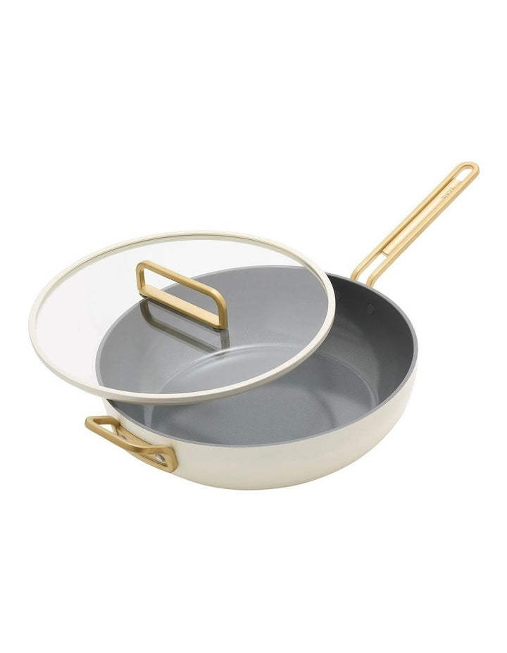 Stanley Tucci Covered Essential/Stanley Pan 33cm Carrara White