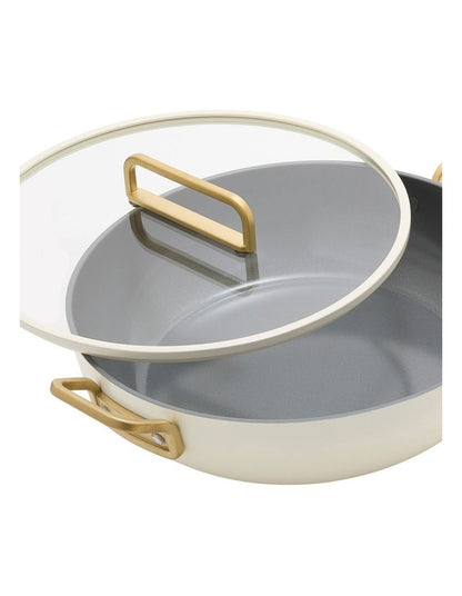 Stanley Tucci Covered Essential/Stanley Pan 33cm Carrara White