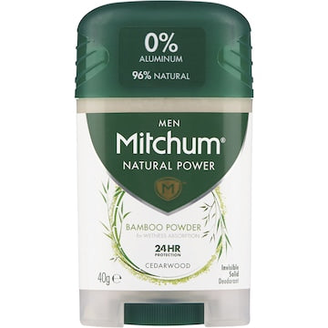 Mitchum Natural Cedarwood Deodorant 40g