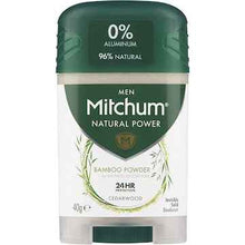 Mitchum Natural Cedarwood Deodorant 40g