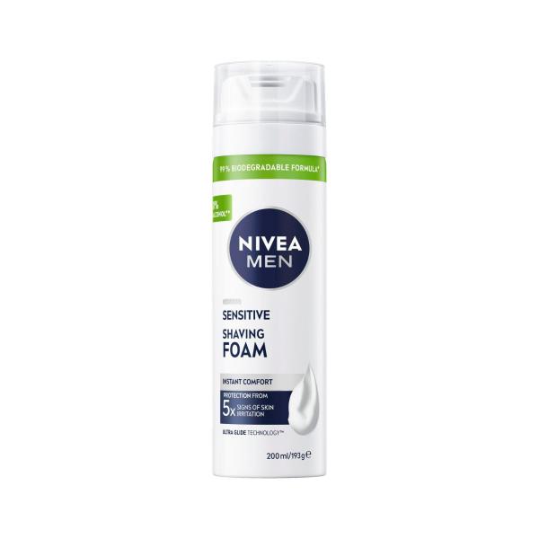 NIVEA MEN SENSITIVE SHAVING FOAM 200ML